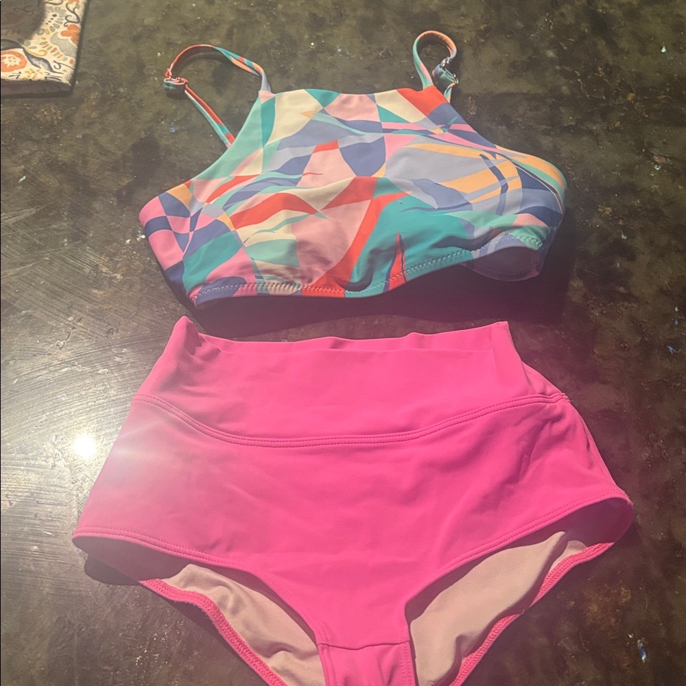 Colorful Geometric Bikini Set